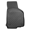 Tapis de sol en TPE adapté pour Volkswagen Scirocco III Coupé (12.2015-10.2022) - tapis de voiture - noir