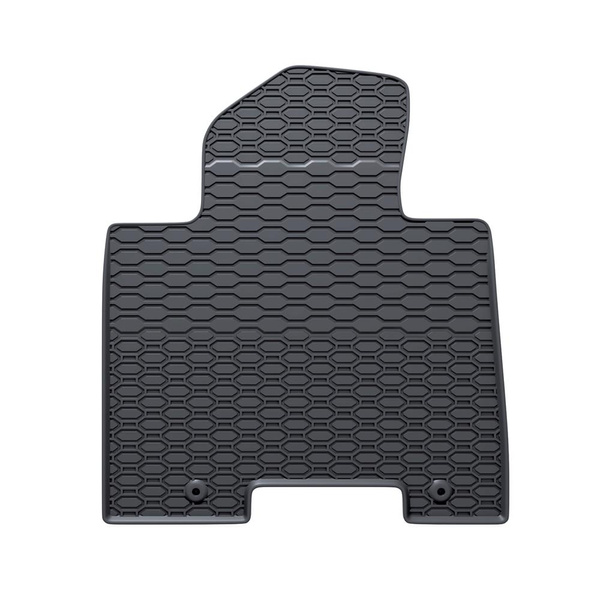 Tapis de sol en caoutchouc adapté pour Hyundai Tucson III SUV (2015-2020) - tapis de voiture - noir - 4 pcs.