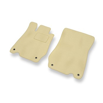 Tapis de Sol Velours adapté pour Mercedes-Benz SL R230 (2002-2012) - Premium tapis de voiture - beige