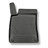 Tapis de sol en TPE adapté pour Mercedes-Benz GLB X247 SUV (11.2019-....) - sans la troisième rangée de sièges - tapis de voiture - noir