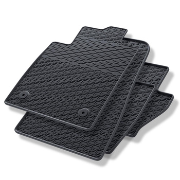 Tapis de sol en caoutchouc adapté pour Ford Fiesta VIII Hayon (2017-2023) - tapi