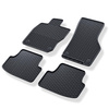 Tapis de sol en caoutchouc adapté pour Audi A3 8Y (2020-....) - tapis de voiture - noir