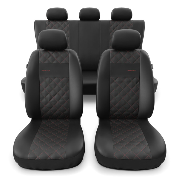 Housses de siège adaptées pour Audi A4 B5, B6, B7, B8, B9 (1995-2024) - housse siege voiture universelles - couverture siege - PRF-RD