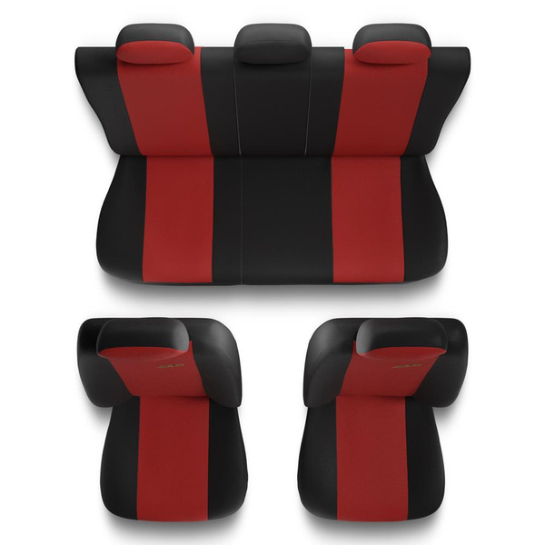 Housses de siège adaptées pour Citroen C4 Aircross (2012-2014) - housse siege voiture universelles - couverture siege - X.R-RD