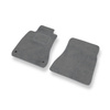 Tapis de Sol Velours adapté pour Lexus IS II XE20 Berline (2005-2012) - Premium tapis de voiture - gris