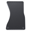 Tapis de sol en caoutchouc adapté pour Audi A7 4G Sportback (2010-2018) - tapis de voiture - noir - 4 pcs.