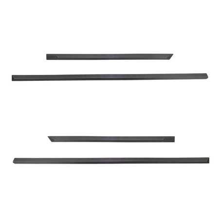 Plaques noires latérales de voiture Toyota Urban Cruiser SUV (2008-2014)