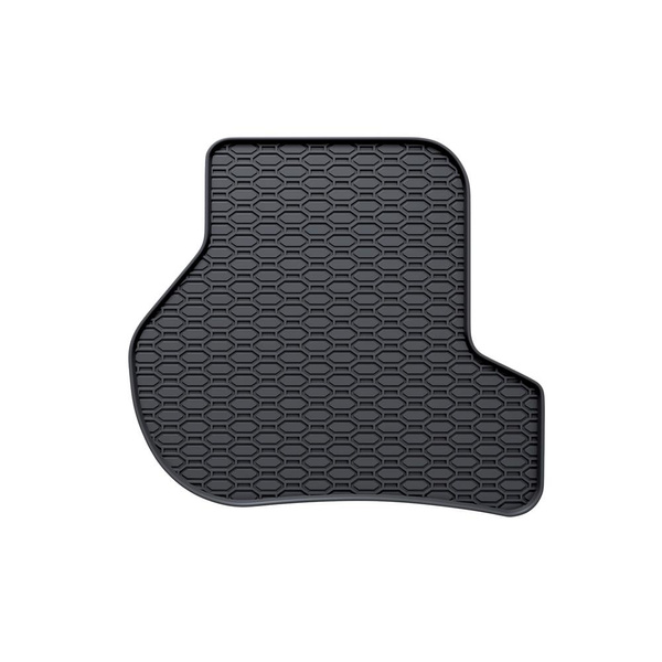 Tapis de sol en caoutchouc adapté pour Volkswagen Golf V Hayon, SW (2003-2008) - tapis de voiture - noir - 4 pcs.