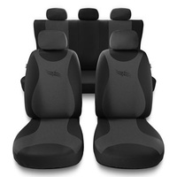 Housses de siège adaptées pour Seat Toledo I, II, III, IV (1991-2019) - housse siege voiture universelles - couverture siege - TR-G1