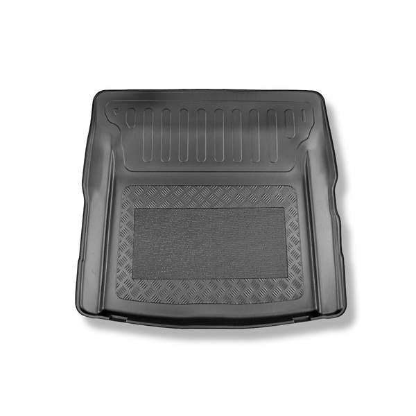 Tapis de coffre adapté pour Volvo S60 III Berline (10.2018-....) - bac de coffre - protection de coffre voiture - coffre inférieur; avec plancher double du coffre; non pour version Plug-in hybride