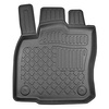 Kit tapis de coffre et tapis de voiture TPE pour: Audi Q2 SUV (10.2016-....) - sur le plancher amovible du coffre en la position haute (seuil de chargement plat); cavités amovibles