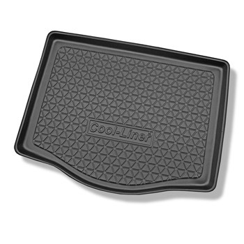 Tapis de coffre adapté pour Ford Focus C-MAX I Monospace (2003-10.2010) - bac de coffre - protection de coffre voiture