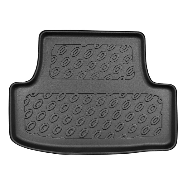 Kit tapis de coffre et tapis de voiture TPE PREMIUM pour: Audi Q2 GA SUV (10.2016-....) - sur le plancher amovible du coffre en la position haute (seuil de chargement plat); cavités amovibles