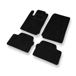 Tapis de Sol Velours adapté pour Opel Vectra B Caravan, Hayon, Berline (1995-2002) - Premium tapis de voiture - noir
