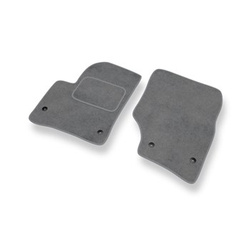 Tapis de Sol Velours adapté pour Volkswagen Touareg I SUV (2002-2010) - Premium tapis de voiture - gris