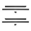 Plaques noires latérales de voiture pour Volkswagen Multivan T5 Van (2004-2015) - (empattement court)