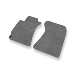 Tapis de Sol Velours adapté pour Subaru Forester II SUV (2002-2008) - Premium tapis de voiture - gris