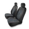 Housses de siège adaptées pour Peugeot 508 I, II (2011-....) - housse siege voiture universelles - couverture siege - 2UNE-BL
