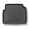 Tapis de sol en TPE adapté pour Ford Kuga III SUV (04.2020-....) - non pour version hybride - tapis de voiture - noir