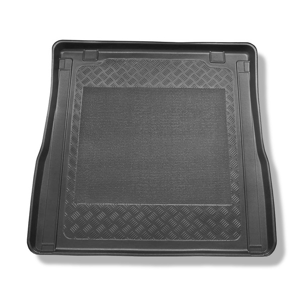 Tapis de coffre adapté pour Peugeot 308 II SW (06.2014-11.2021) - bac de coffre - protection de coffre voiture - aussi pour les modèles avec des rails de fixation