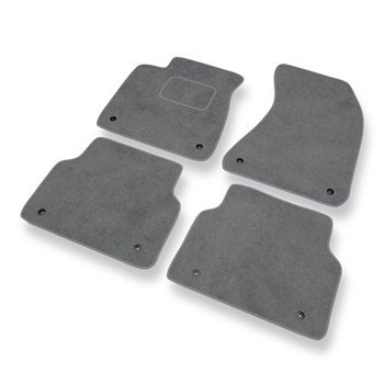 Tapis de Sol Velours adapté pour Audi A8 III D4 Berline (2010-2017) version long