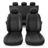 Housses de siège adaptées pour Audi A4 B5, B6, B7, B8, B9 (1995-2024) - housse siege voiture universelles - couverture siege - PRF-RD