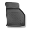 Tapis de sol en TPE adapté pour Seat Leon IV Hayon, Sportstourer (03.2020-....) - pas pour la version mHEV - tapis de voiture - noir