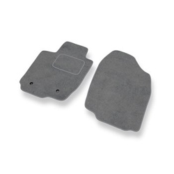 Tapis de Sol Velours adapté pour Toyota RAV4 III SUV (2005-2012) - Premium tapis de voiture - gris