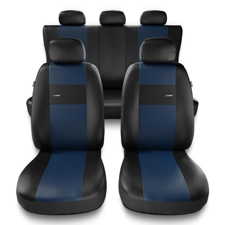 Housses de siège adaptées pour Peugeot 308 I, II, III (2007-....) - housse siege voiture universelles - couverture siege - XL-BL