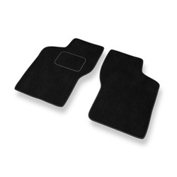 Tapis de Sol Velours adapté pour Fiat Brava Hayon (1995-2001) - Premium tapis de voiture - noir