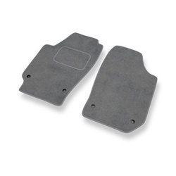 Tapis de Sol Velours adapté pour Seat Ibiza III Hayon (2002-2008) - Premium tapis de voiture - gris