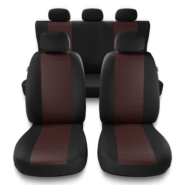 Housses de siège adaptées pour Nissan Pixo (2008-2013) - housse siege voiture universelles - couverture siege - PF-RD