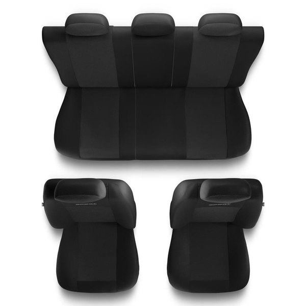Housses de siège adaptées pour Kia Venga (2009-2019) - housse siege voiture universelles - couverture siege - S-G1