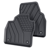 Tapis de sol en TPE adapté pour Skoda Fabia IV Hayon (2021-....) - tapis de voiture - noir