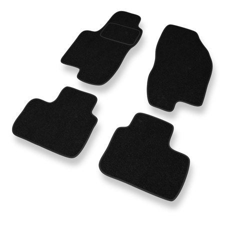 Tapis de Sol Feutres adapté pour Alfa Romeo 156 I (1997-2003) - tapis de voiture - noir