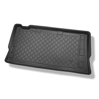 Tapis de coffre adapté pour Mercedes-Benz Vito W447 Tourer (10.2014-....) - bac de coffre - protection de coffre voiture - derrière troisième rangée de sièges; version longue (empattement 3200 mm, longueur de l’auto 5140 mm)