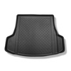 Tapis de coffre adapté pour Kia Optima IV JF Break (09.2016-12.2020) - bac de coffre - protection de coffre voiture - aussi pour les modèles avec des rails de fixation; cavité droite amovible dans les modèles avec filet latéral; non pour Plug-in Hybrid