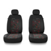 Housses de siège avant adaptées pour Alfa Romeo 145 (1994-2000) - housse siege voiture universelles - couverture siege conducteur - 2UNE-RD
