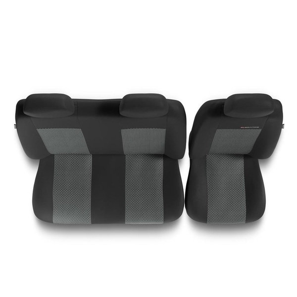 Housses de siège adaptées pour Citroen Berlingo I, II, III (1996-....) - housse siege voiture universelles - couverture siege - BE-2