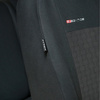 Housses de siège sur mesure adaptées pour Fiat Punto II Hayon, Van (1999-2011) - housse siege voiture - couverture siege - E1