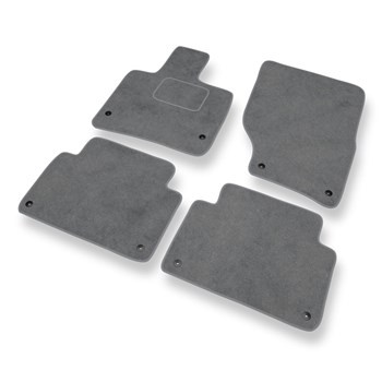 Tapis de Sol Velours adapté pour Audi Q7 I SUV (2005-2015) - Premium tapis de vo