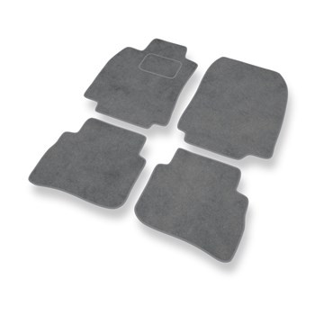 Tapis de Sol Velours adapté pour Nissan Tiida I C11 Hayon, Berline (2004-2012) -