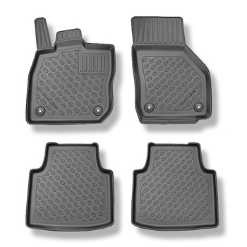Tapis de sol en TPE adapté pour Skoda Superb IV Liftback, Break (02.2023-....) -