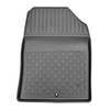 Tapis de sol en TPE adapté pour Kia XCeed Plug-in Hybrid Crossover (02.2020-....) - tapis de voiture - noir