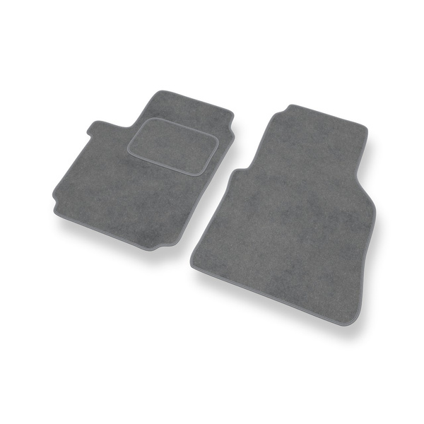 Tapis de Sol Velours adapté pour Volkswagen Amarok I Pick-Up (2009-2021) - Premium tapis de voiture - gris