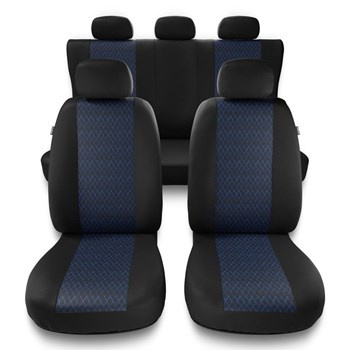 Housses de siège adaptées pour Audi A2 (1999-2005) - housse siege voiture universelles - couverture siege - PF-BL