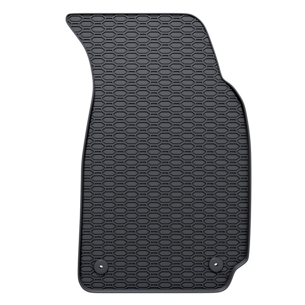 Tapis de sol en caoutchouc adapté pour Volkswagen Passat B5 Berline, SW (1996-2005) - tapis de voiture - noir - 4 pcs.