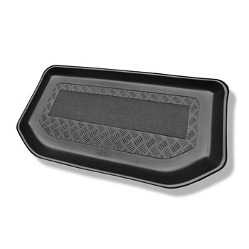 Tapis de coffre adapté pour Seat Mii Hayon (01.2020-....) - bac de coffre - protection de coffre voiture - coffre supérieur