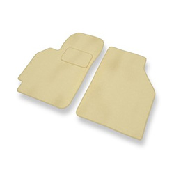 Tapis de Sol Velours adapté pour Honda HR-V SUV (1999-2006) 3 portes - Premium tapis de voiture - beige