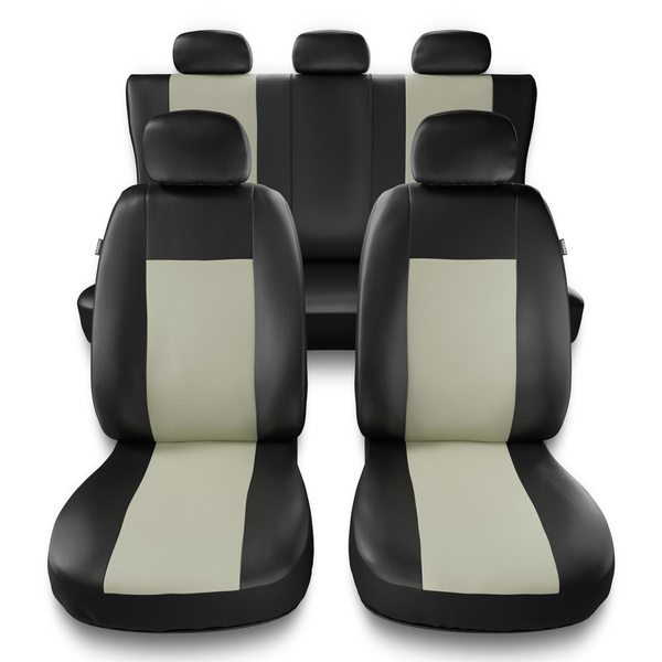 Housses de siège adaptées pour Alfa Romeo 166 I, II, III (1998-2007) - housse siege voiture universelles - couverture siege - CM-BE